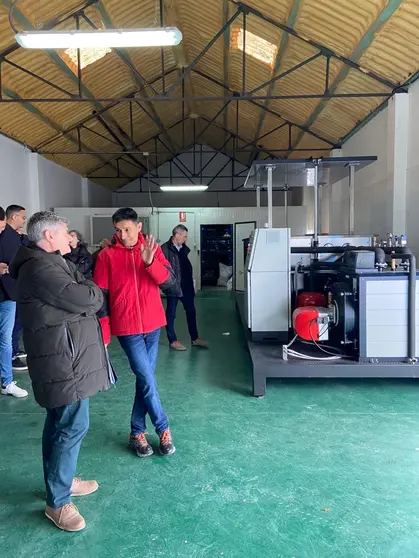 O viveiro acaba de adquirir una nova máquina de termotratamento, para desinfectar sen necesidade de usar produtos desinfectantes e fitosanitarios.