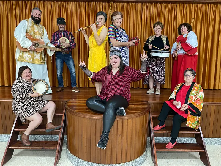 Grupo de teatro San Fins de Rebordáns.