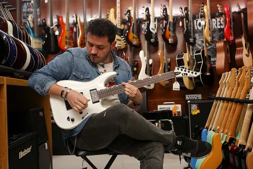 actuará no Wanda Metropolitano formando parte da Rockin’1000. J. SANTOME.