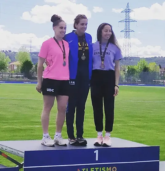 Carmen Sanchez 1ª e Paula Piñón, 2ª.