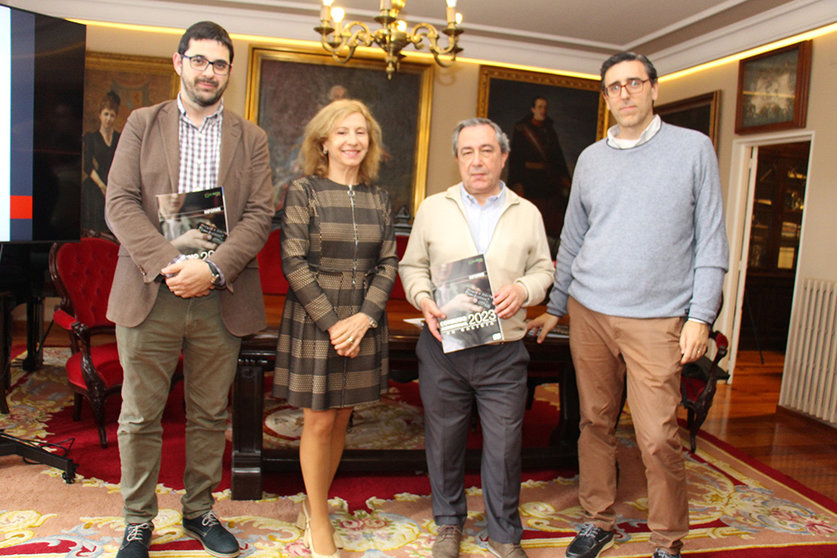 José Pereira, María Méndez, José Ángel Otero y Claudio Sánchez de la Nieta.