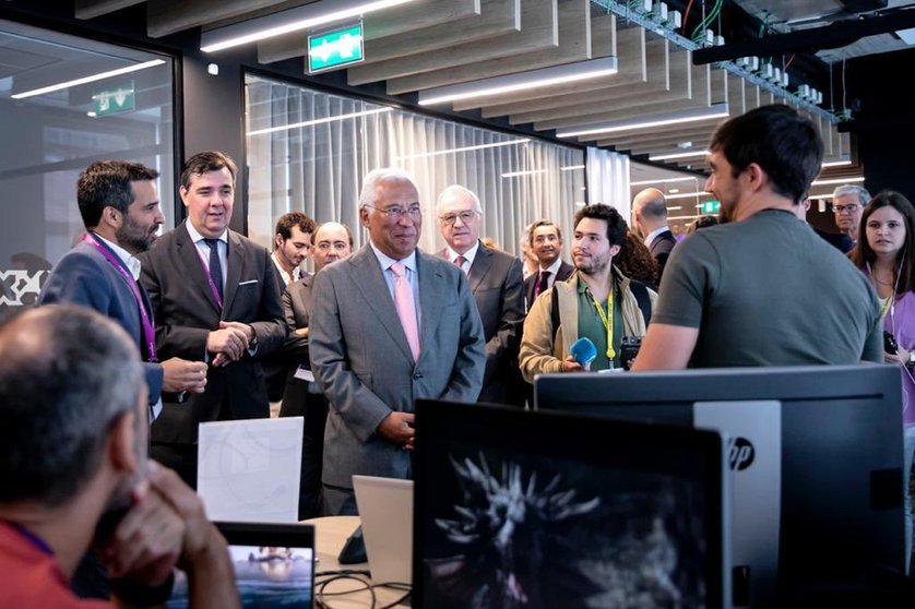 Primeiro-Ministro, António Costa, visita sede da Accenture Portugal, Lisboa.