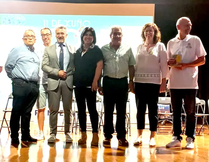 Alfombristas italianos y ponteareanos.