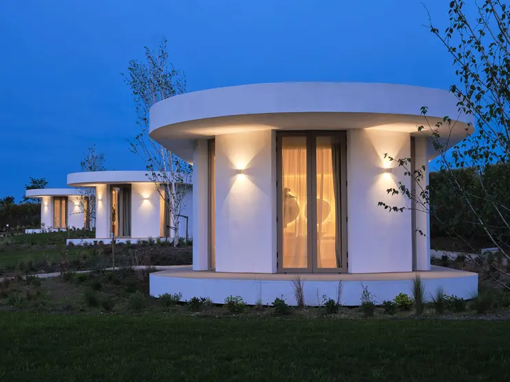 "Necesariamente, aquí, el alma se serena en su ser al atisbar la impresión inmediata de un puro paraíso".