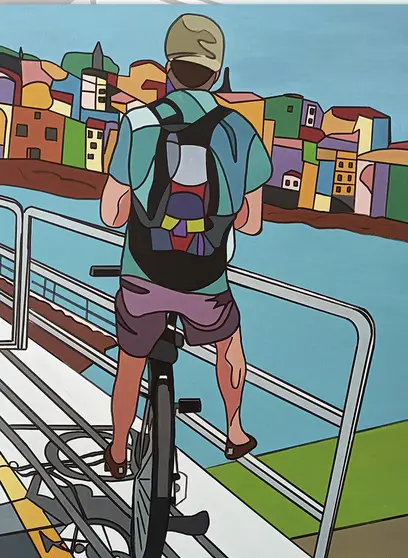 Fragmento del cartel de la Exposición Chuny Vázquez.