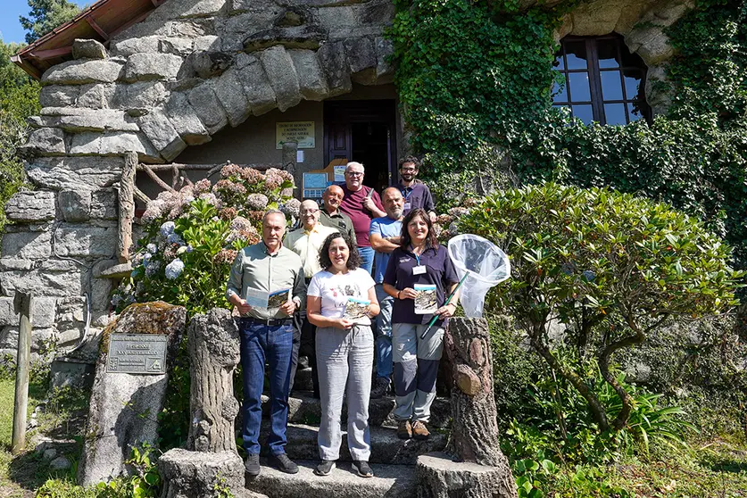 La directora general de Patrimonio Natural visitó este miércoles y el parque natural del Monte Aloia