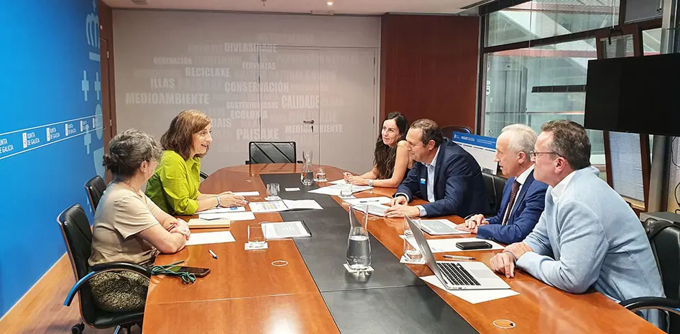 A xunta recoñece o compromiso coa sostibilidade de Vegalsa-Eroski.