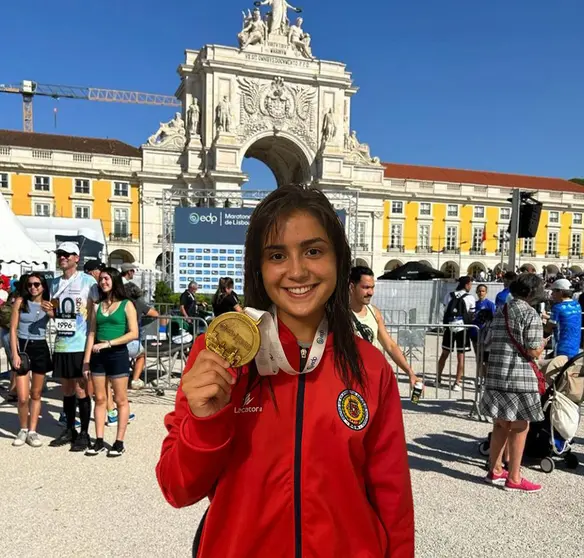 Vanessa Pedreira, Campeã Nacional de Maratona Sub-23.