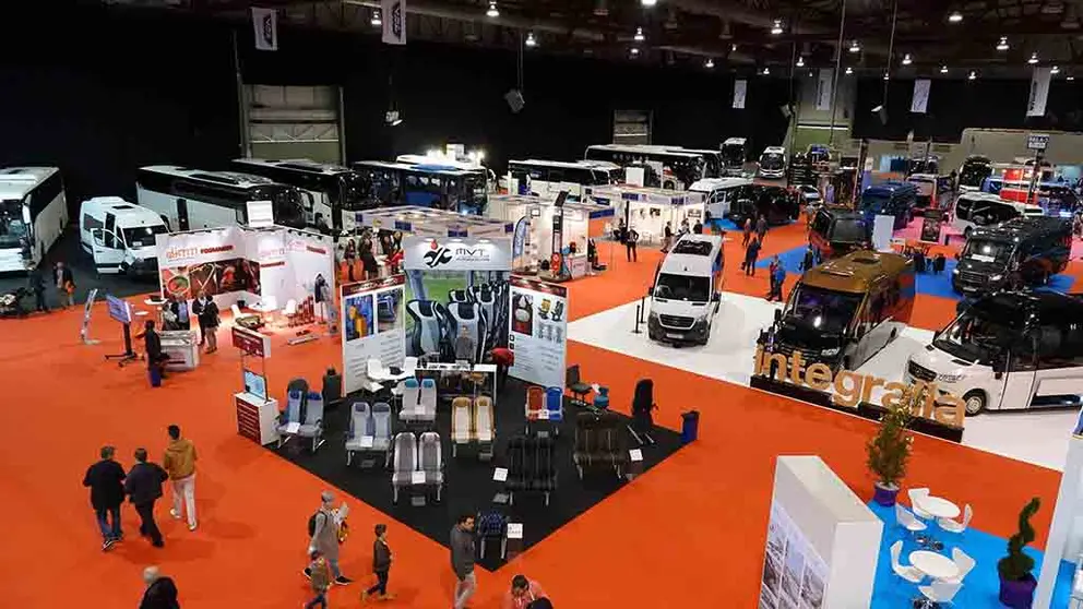 Vista última edición de ExpoBus Iberia, celebrada en 2019.