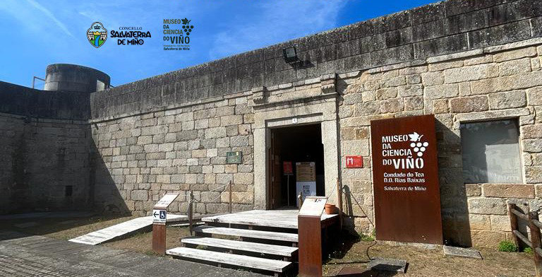 Museo da Ciencia do Viño no recinto amurallado de Salvaterra de Miño.