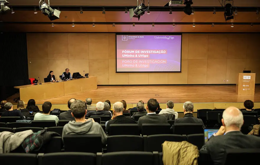O Fórum de Investigação UMinho & UVigo pretendeu reforçar a aposta destas universidades na I&D.