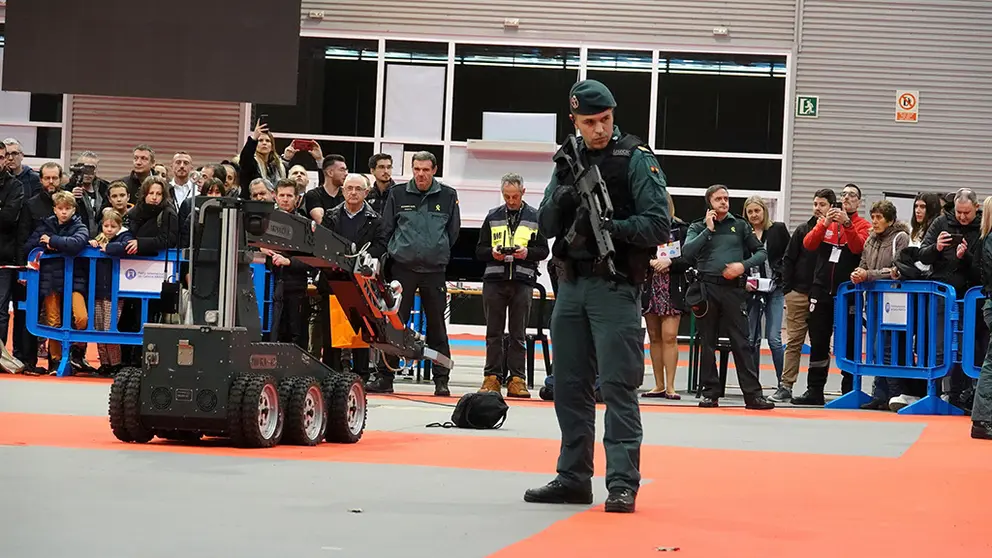 Simulacro Guardia Civil en Sedexpo 2022.