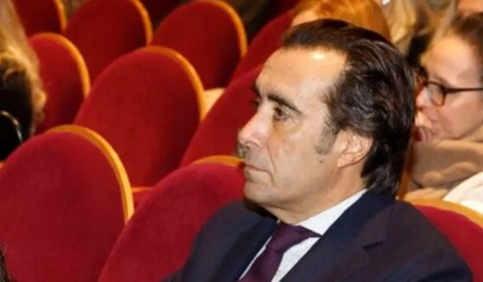 Francisco Abuín, en el acto del X aniversario de MUNDIARIO. / Xurxo Lobato