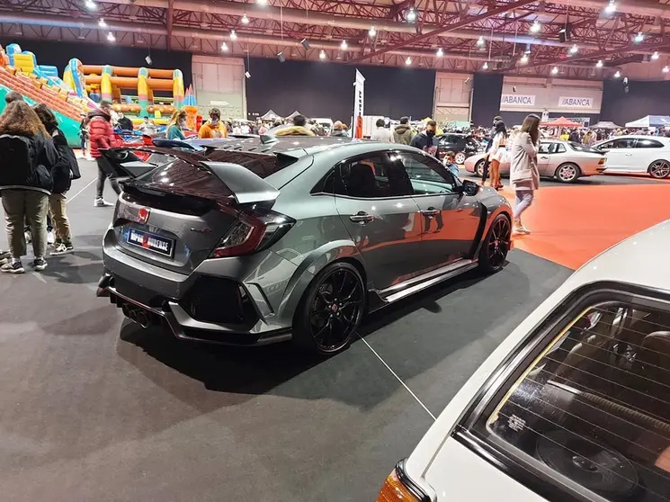 Vista de una edición pasada de Motor Show Galicia. ARQUIVO.