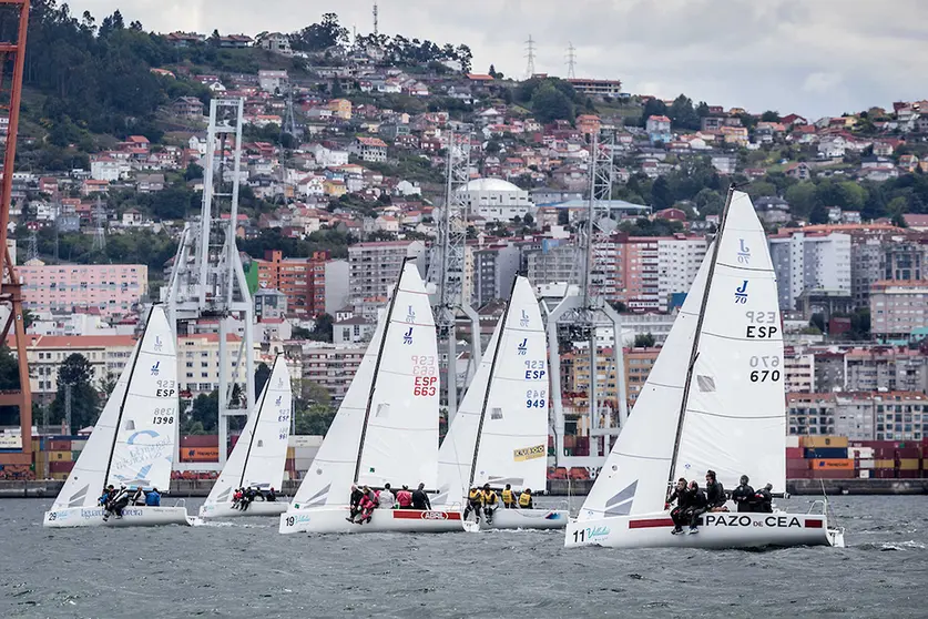 Campeonato Gallego Villalia de J70+J80 organizado por el Real Club Náutico de Vigo, 2023 ©SAILINGSHOTS BY MARÍA MUIÑA.
