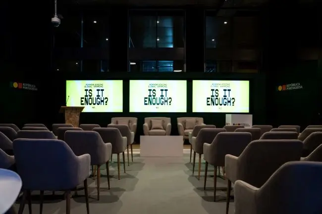 Portugal teve, pela primeira vez, um pavilhão próprio, na COP28 que decorreu no Dubai.