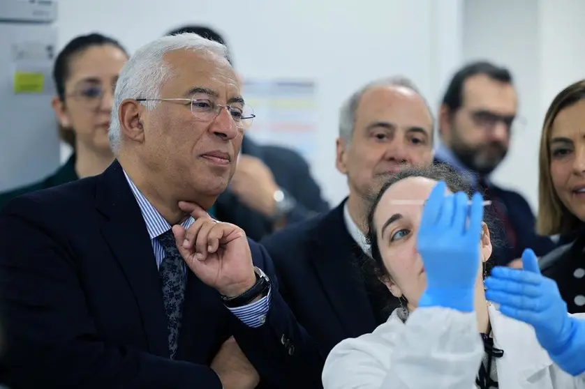 Primeiro-Ministro António Costa na inauguração do edifício de Medicina Regenerativa e Engenharia de Tecidos da Universidade do Minho, Guimarães.