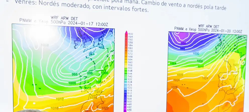 A precipitación media na Comunidade foi de 1.560 litros por metro cadrado, o que supón un 21% máis do que cabería esperar.