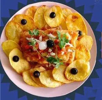 Bacalhau de cebolada.