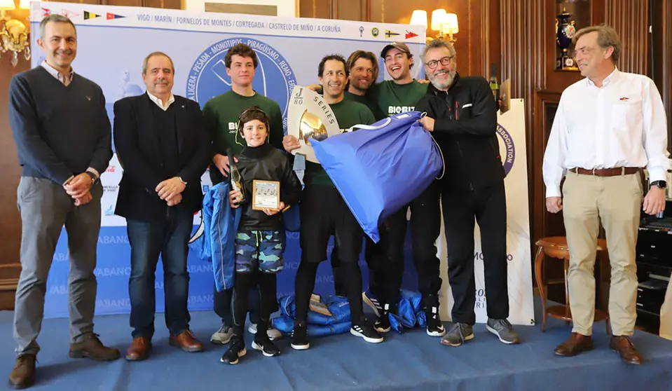 Biobizz del Marítimo del Abra de Getxo vencedor en La Coruña. PEDRO SEOANE.