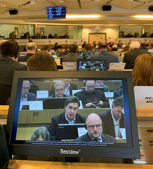 El director general de Relaciones Exteriores y con la UE, Jes&uacute;s Gamallo, particip&oacute;  en la comisi&oacute;n NAT del Comit&eacute; Europeo de las Regiones.