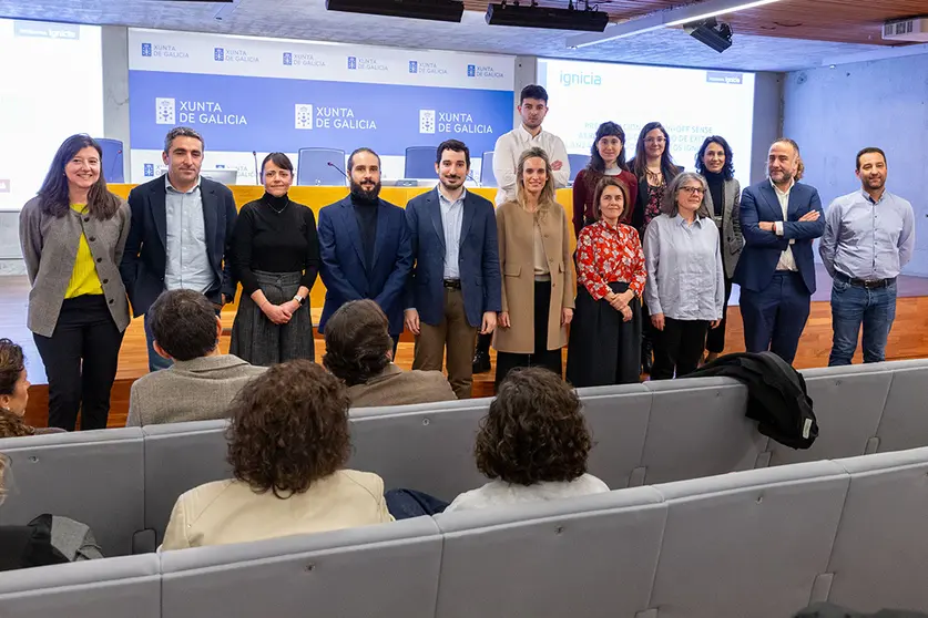 La directora de la Agencia Gallega de Innovaci&oacute;n, Patricia Argerey, particip&oacute; junto con la directora de la Fundaci&oacute;n Barri&eacute;, Carmen Arias, en una jornada informativa sobre el programa Ignicia