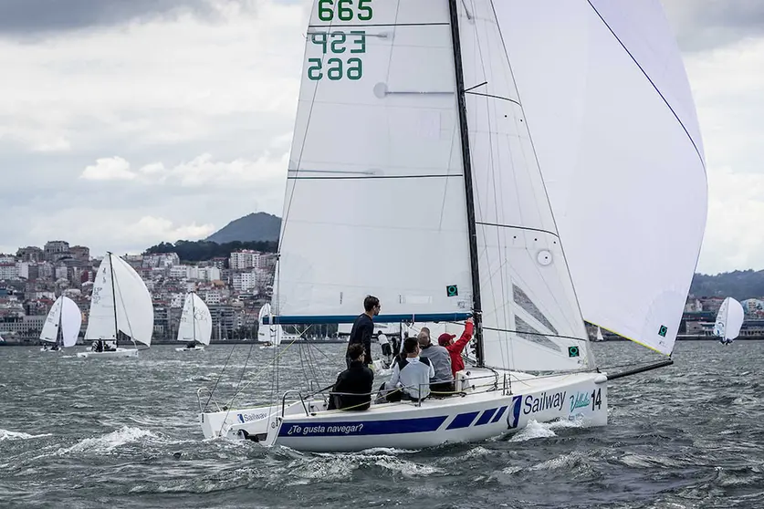Campeonato Gallego Villalia de J70+J80 organizado por el Real Club Náutico de Vigo, 2023 ©SAILINGSHOTS BY MARÍA MUIÑA.