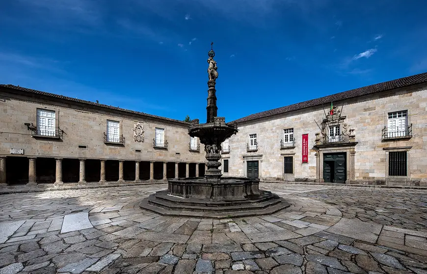 Reitoria da UMinho, no centro de Braga.