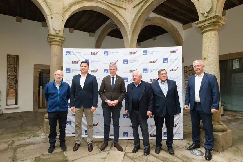 El presidente de la Xunta en funciones asistió a una jornada sobre cambio climático.