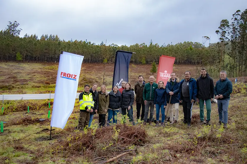 El proyectos ha repoblado el monte con 2.000 ejemplares de robles y castaños.