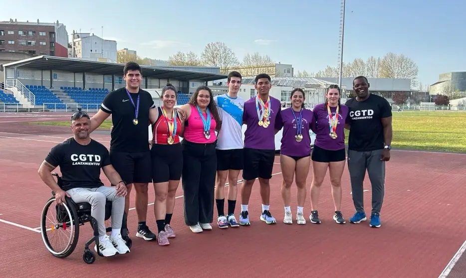 Na actualidade Xiana Lago, David Vallines, Aixa Corbacho, Aitana Capeáns, Eirika Martínez e Hugo Casañas son os atletas que contan cunha das becas no CGTD que oferta o atletismo para este 2024.