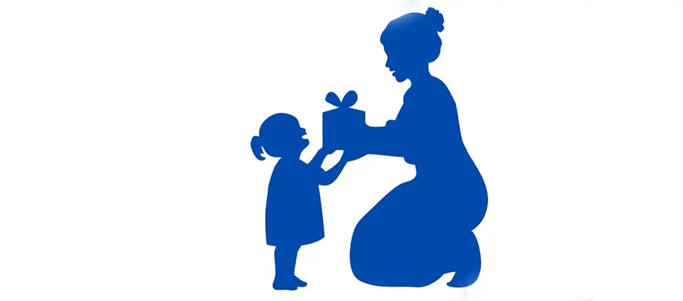 Fragmento do cartel do Día da Nai.