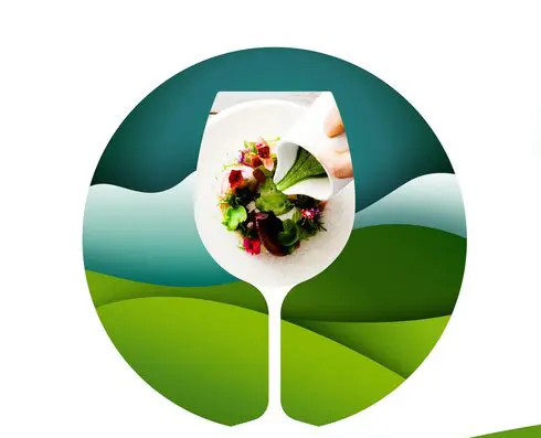 Pormenor do cartaz do II Simposio Gastronomia.