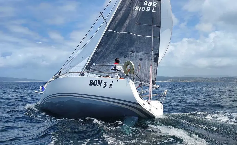 Victor Carri&oacute;n y Horacio Pequeno nuevos campeones gallegos de A2 en ORC masculino. ROY ALONSO.