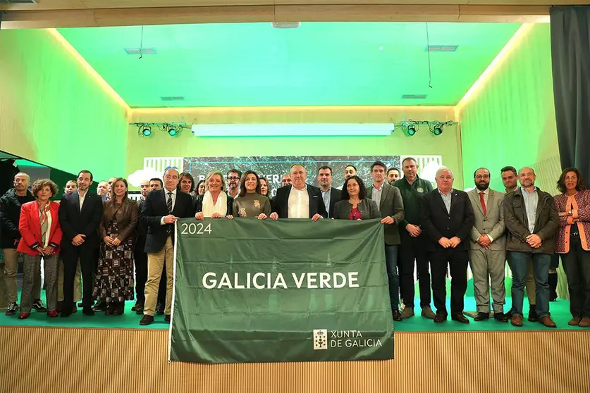 La conselleira de Medio Ambiente y Cambio Climático participó en Laracha en la entrega de los galardones otorgados al amparo de la convocatoria de este año.