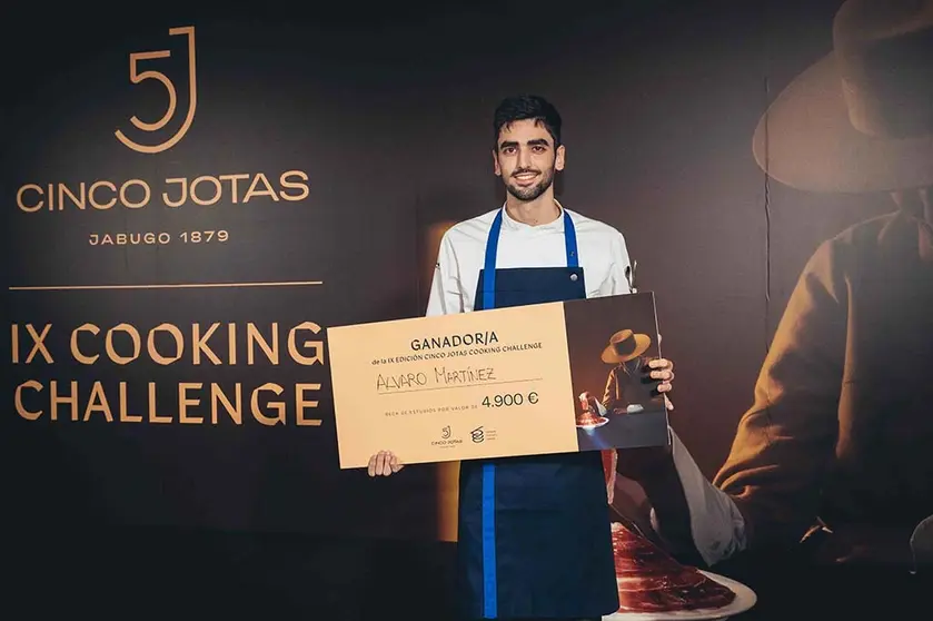 Álvaro Martínez, ganador Cooking Challenge.