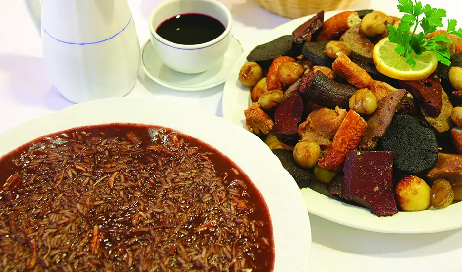 Arroz de Sarrabulho à Moda de Ponte de Lima.