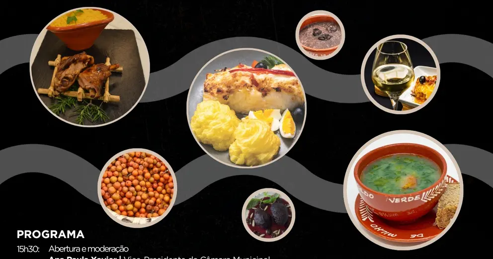 Degustação de produtos locais encerra o evento 'Conversas em torno da Gastronomia Valenciana', destacando a riqueza gastronómica de Valença.