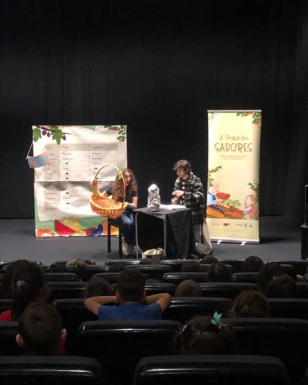 A Praça dos Sabores.