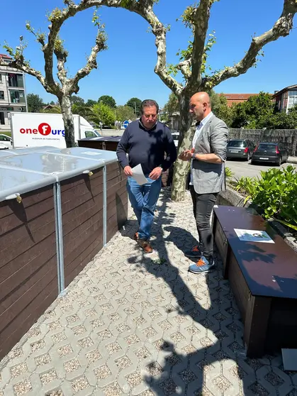 El alcalde Alejandro Lorenzo atento a esta subvención.