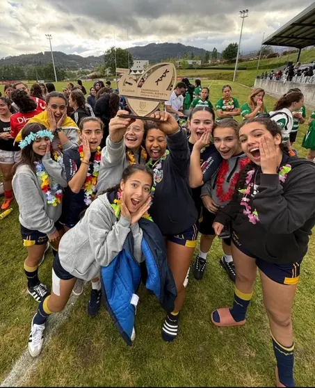 El espíritu de equipo y la pasión por el rugby femenino brillaron en Arcos de Valdevez durante la exitosa jornada inaugural del Circuito Nacional de Super 7's.