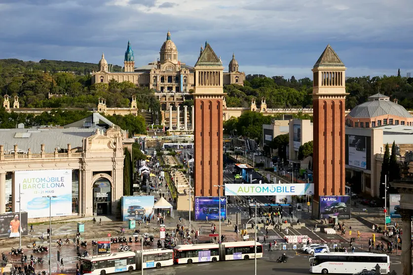 El Salón Internacional del Automóvil de Fira de Barcelona. ARCHIVO.