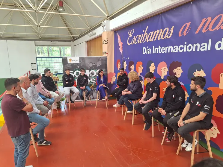 Homenaxe do Concello de Mos ao Club Xadrez Mos A.