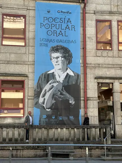 Mural no Centro Cultural.