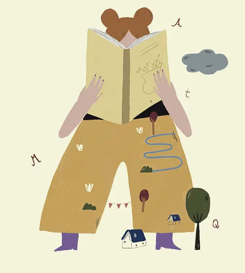 Pormenor do cartel de Historias Fabulosas con Maxia.