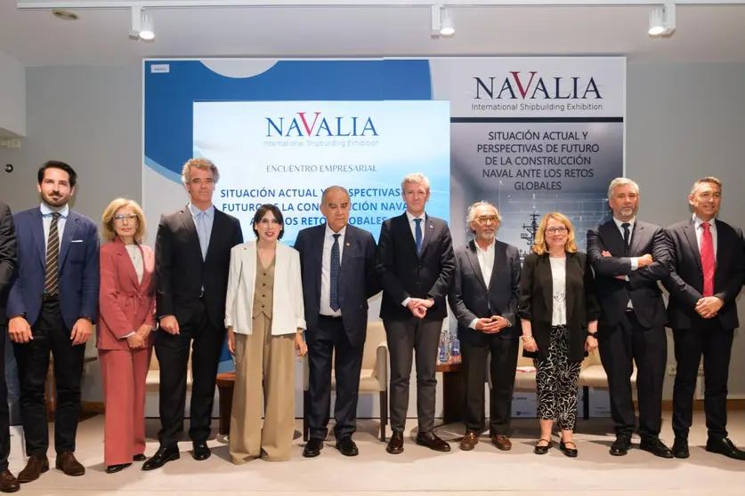 El presidente participó hoy en Vigo en el acto de constitución del Comité Ejecutivo de Navalia 2026.