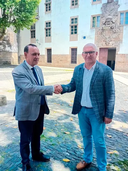 Marcelino Agis e Santiago Freire.