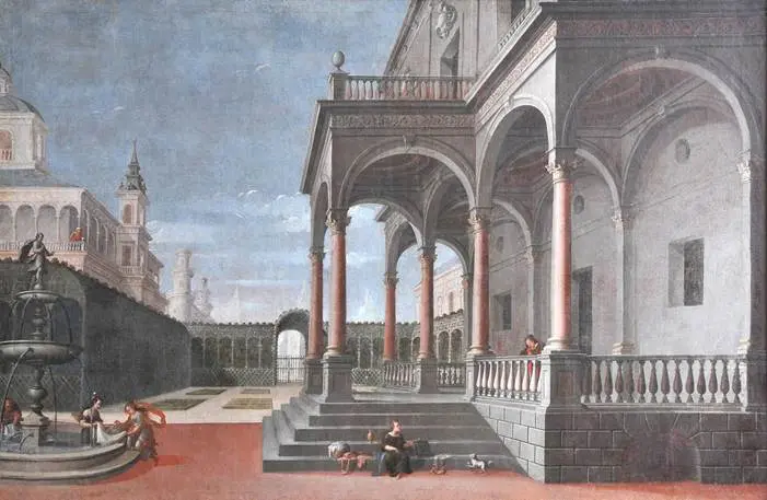 El misterioso cuadro del siglo XVI, 'Vista de ciudad'-