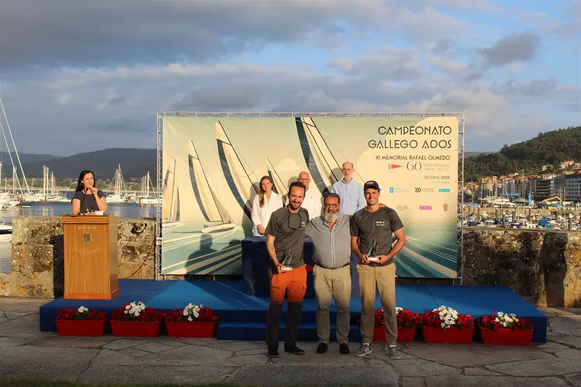 Victor Carrión y Horacio Pequeño, campeones gallegos A Dos ORC. YAGO CRESPO.