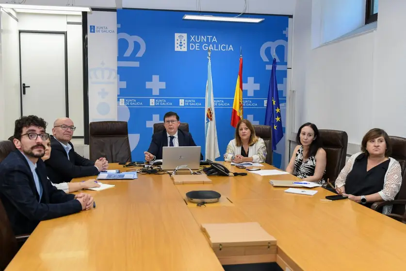 Encuentro clave: Xunta y CEG colaboran por la agilización administrativa.